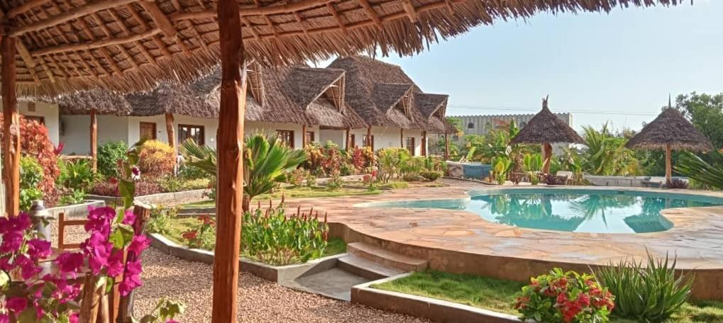 ホテル Africa Dream Bungalow Kiwengwa キウェンワ エクステリア 写真